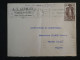 DK 16 GUADELOUPE   BELLE LETTRE PRIVEE 1937 POINTE A PITRE   A  TROYES   FRANCE + SURCHARGE+AFF. INTERESSANT+++ + - Covers & Documents