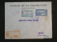 DK 16 GUADELOUPE  BELLE  LETTRE  RECO  1933  POINTE A PITRE   A  TROYES   FRANCE + +AFF. INTERESSANT+++ + - Storia Postale