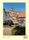73177979 Warburg Westfalen Altstadt Fachwerkhaeuser Baumbluete Kirche Warburg We - Warburg