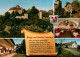 73177366 Kuenzelsau Schloss Und Burg Stetten Restaurant Chronik Wappen Kuenzelsa - Kuenzelsau