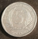 EAST CARIBBEAN STATES - 5 CENTS 2002 - Elizabeth II - 4e Effigie, 1er Type - KM 36 - East Caribbean States