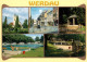 73176650 Werdau Sachsen Schwimmbad Annoncenuhr Pavillon An Den Teichen Spielplat - Werdau