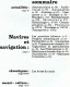 Revue SCIENCES DU MONDE  Navires Et Navigation Bateaux N° 103 1972 - Science