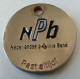 Jeton De Caddie - NPB - Nederlandse Politie Bond - PAYS BAS - En Métal - (1) - - Moneda Carro