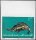 Delcampe - Mauritanie 1982 Y&T 501 à 503 Bon à Tirer Avant Correction, Feuillets De Luxe Et Non Dentelés. Faune Marine, Tortues - Tortues
