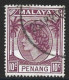 Malaya - Penang 1954. Scott #35 (U) Queen Elizabeth II - Penang