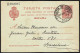 España Spain Entero Postal 47 Matasello 1909 Irún - Altri & Non Classificati