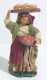 57629 Pastorello Mondo Del Presepe De Agostini - Venditrice Pane - H. 13 Cm - Crèches De Noël