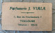 Carte Parfumée POMPEIA L.T PIVER (vue Du Vésuve) - Vintage (until 1960)