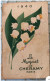 Calendrier 1940 Le Muguet De Cheramy Paris (1 Volet) - Tamaño Pequeño : 1921-40