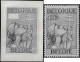 Belgique 1933 COB / Y&T 377 à 383. Épreuve Petit Format, Sans Valeur Faciale. Antituberculeux. Graveur Maurice Poortman - Malattie