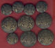 ** LOT  10  BOUTONS  BLASON ** - Boutons