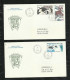 Delcampe - TAAF  Lot 48 Lettres Circulées Entre 1980 Et 1985   Port Aux Fançais  - Alfred Faure Et Martin De Viviès B/TB Voir Scans - Briefe U. Dokumente