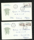 Delcampe - TAAF  Lot 48 Lettres Circulées Entre 1980 Et 1985   Port Aux Fançais  - Alfred Faure Et Martin De Viviès B/TB Voir Scans - Storia Postale