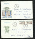 Delcampe - TAAF  Lot 48 Lettres Circulées Entre 1980 Et 1985   Port Aux Fançais  - Alfred Faure Et Martin De Viviès B/TB Voir Scans - Lettres & Documents