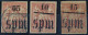 SAINT PIERRE. Ø/* 5/7. Cat. 180 €. - Unused Stamps