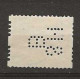 1925 USED Nederland NVPH R2 Zonder Watermerk Perfin - Used Stamps