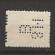 1925 USED Nederland NVPH R2 Zonder Watermerk Perfin - Oblitérés