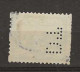 1925 USED Nederland NVPH R4 Zonder Watermerk Perfin - Used Stamps