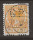 1925 USED Nederland NVPH R8 Zonder Watermerk Perfin - Usati