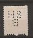 1925 USED Nederland NVPH R10 Zonder Watermerk Perfin - Used Stamps