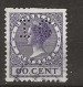 1925 USED Nederland NVPH R18 Zonder Watermerk Perfin - Used Stamps