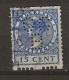 1926 USED Nederland NVPH R26 Met Watermerk Perfin - Used Stamps