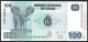 Congo DR 100 Francs 2013 P98b UNC - Democratic Republic Of The Congo & Zaire