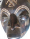 Afrique Ancien Masque Tchokwe - Angola Cheveux De Bambou (et) - Art Africain