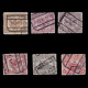 BELGIUM RAIL WAY STAMP.1916.SET 6.USED - Gebraucht