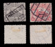 BELGIUM RAIL WAY STAMP.1916.SET 6.USED - Oblitérés