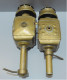 Delcampe - -ANCIENNE LAMPE LANTERNE à BOUGIE  Laiton ARTISANALE AFRIQUE Du NORD Déco XXe    E - Lámparas Y Arañas