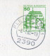 "BUNDESREPUBLIK DEUTSCHLAND" 1987, Bildpostkarte Mit Bildgleichem Stempel Ex "FLENSBURG" (60159) - Cartes Postales Illustrées - Oblitérées
