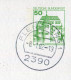 "BUNDESREPUBLIK DEUTSCHLAND" 1987, Bildpostkarte Mit Bildgleichem Stempel Ex "FLENSBURG" (60159) - Cartoline Illustrate - Usati