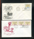 "UNO-N.Y." 1967, Mi. 187/188 Auf 2 FDC (60161) - FDC