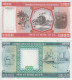 MAURITANIA 1000 + 1000 Ouguiya 1981, 1989 P 3D, 7A UNC  Set Of  2 Banknotes With Last 4 Matching Serials - Mauritanië