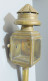 Delcampe - -ANCIENNE LAMPE LANTERNE à BOUGIE  Laiton ARTISANALE AFRIQUE Du NORD Déco XXe    E - Lighting & Lampshades