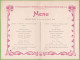 Rare Menu Paquebot Rochambeau Lignes Compagnie Générale Transatlantique Illustrateur 1914 Déjeuner - Menus