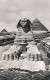 1955-Egypt The Great Sphinx Of Gaza, Cartolina Viaggiata - Sphinx