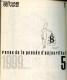 Revue De La Pensee D'aujoiurd"hui - N°5 -1999 - VOL. 27-5 - Ouvrage En Japonais - Voir Photos - COLLECTIF - 1999 - Cultura