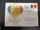 7-3-2024 (2 Y 22) COVID-19 4th Anniversary - Moldova - 7 March 2024 (with Moldova UN Flag Stamp) - Malattie