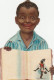 Scraps  Chromo Découpis  Black People  Humor PUB ART Litho Handpres Scaricature - Kinder