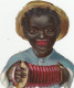 5 Scraps C1890  Découpis Die Cuts Black People  Humor PUB ART Litho Chromo Handpres Caricature - Infantes