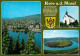 73213786 Kroev Mosel Landschaftspanorama Moselschleife Kirche Wappen Weinberge K - Kroev