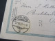 1902 Österreich / Rumänien GA 5 Heller Mit ZuF Deutsch -Rum.-Ruth.) Strichstempel Jakobeny Nach Oerlikon Schweiz - Briefkaarten