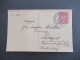 1919 Österreich GA 10 Heller Mit Großem Stempel Atzgersdorf Abs. Stempel Gemeindeamt Atzgersdorf Nach Stuttgart Gesendet - Briefkaarten