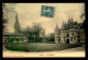 95 - VIGNY - LE CHATEAU - CARTE ANCIENNE TOILEE ET COLORISEE - Vigny