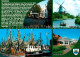 73209159 Greetsiel Kutterhafen Zwillingsmuehlen Marktplatz Greetsiel - Krummhoern