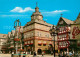 73209022 Herborn Hessen Marktplatz Mit Rathaus Herborn Hessen - Herborn