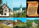 73208976 Manderscheid Eifel Fachwerkhaus Kath Kirche Kurhaus Eifelklinik Burgen  - Manderscheid